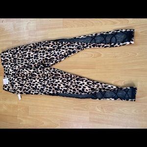 Victoria’s Secret Leopard Workout Set